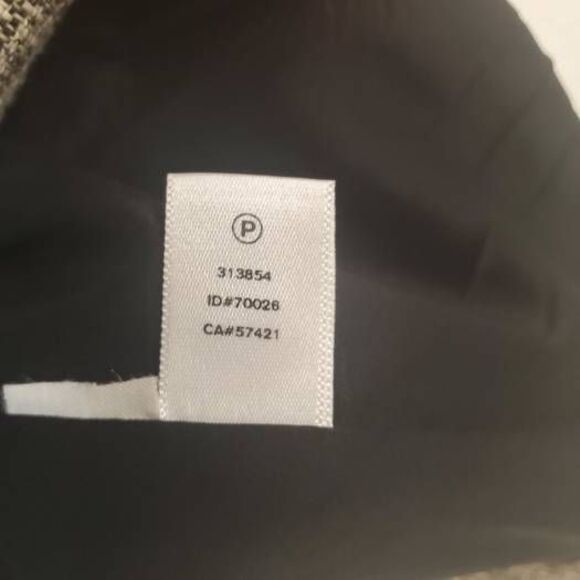 Ann Taylor LOFT Back Zip Flat Front Tweed Pencil Mini Skirt Taupe Brown Size 4 - Picture 5 of 11